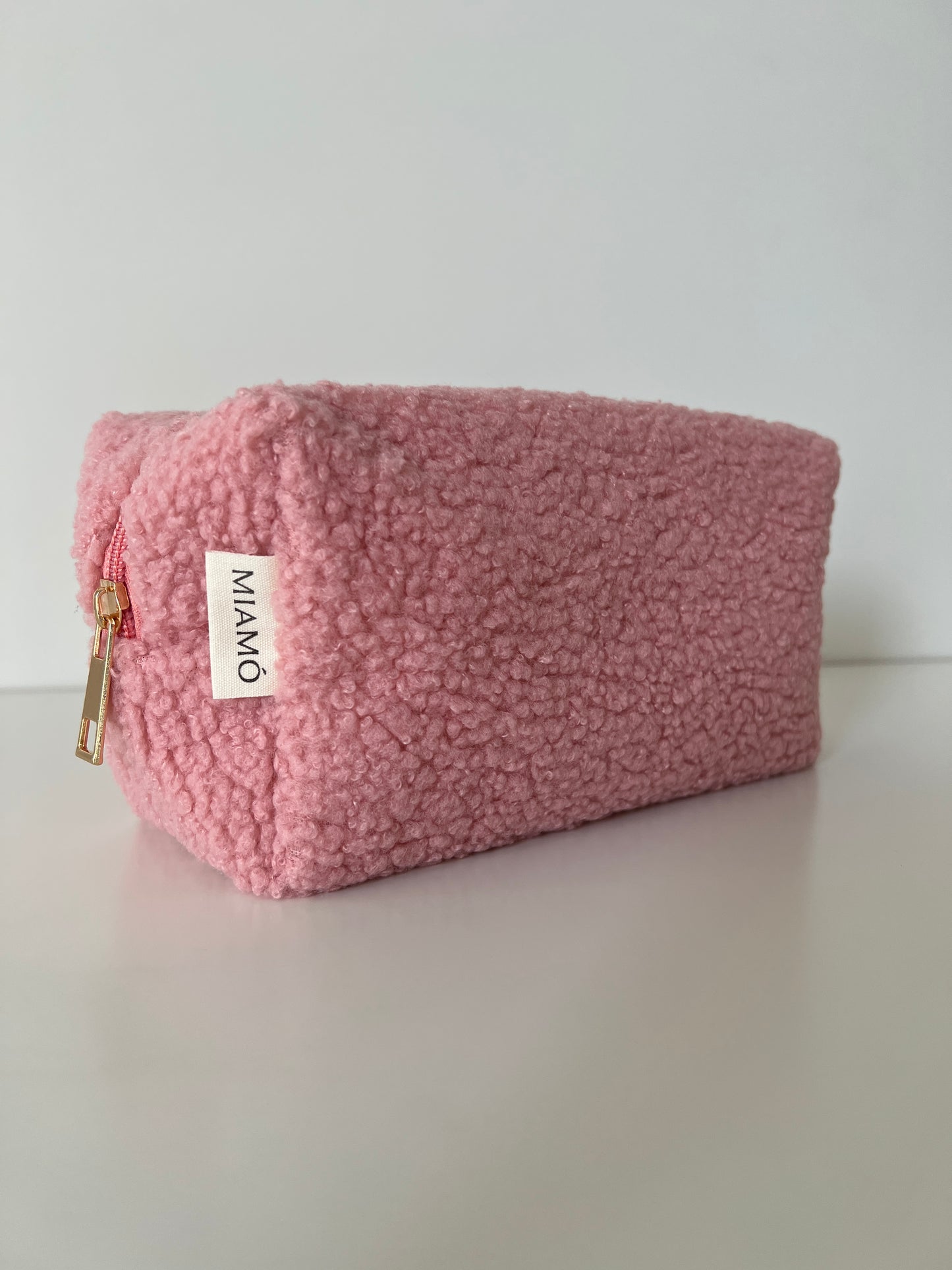 Teddyfell Kosmetiktasche Puderrosa
