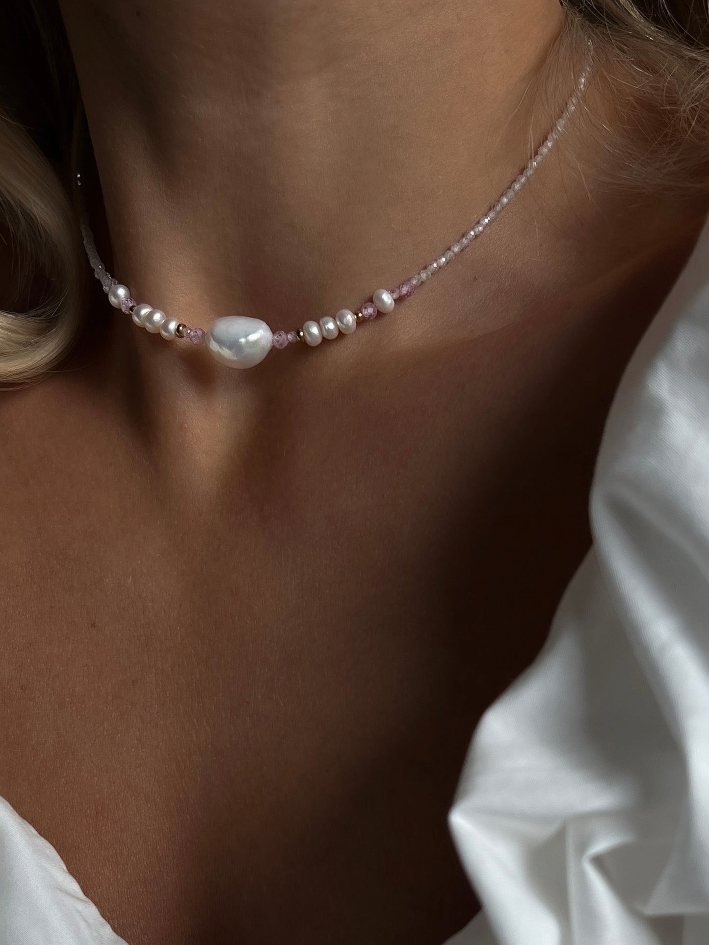 Zirkonkette Precious - miamojewelry