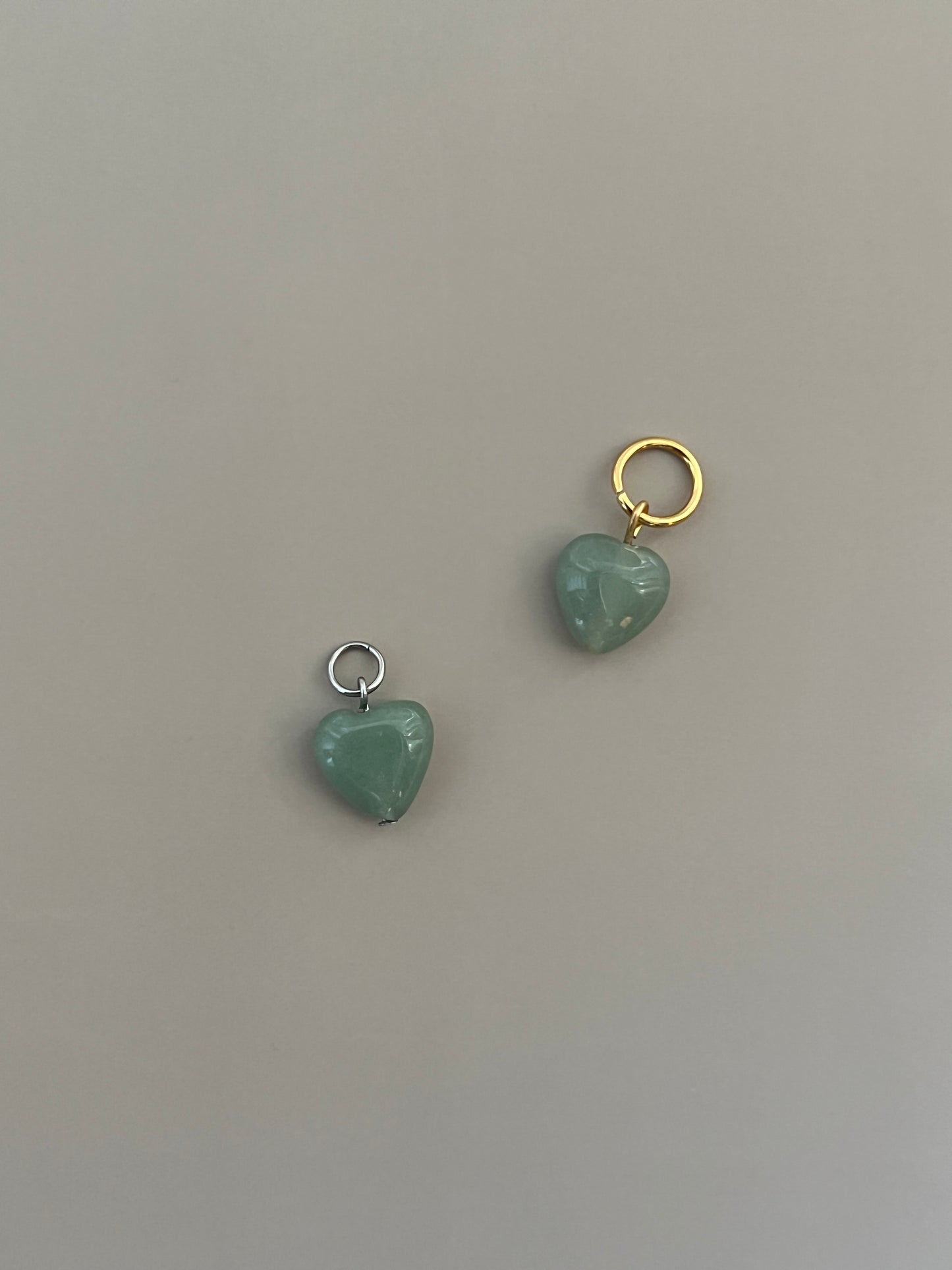 Anhänger Herz, Aventurin - miamojewelry