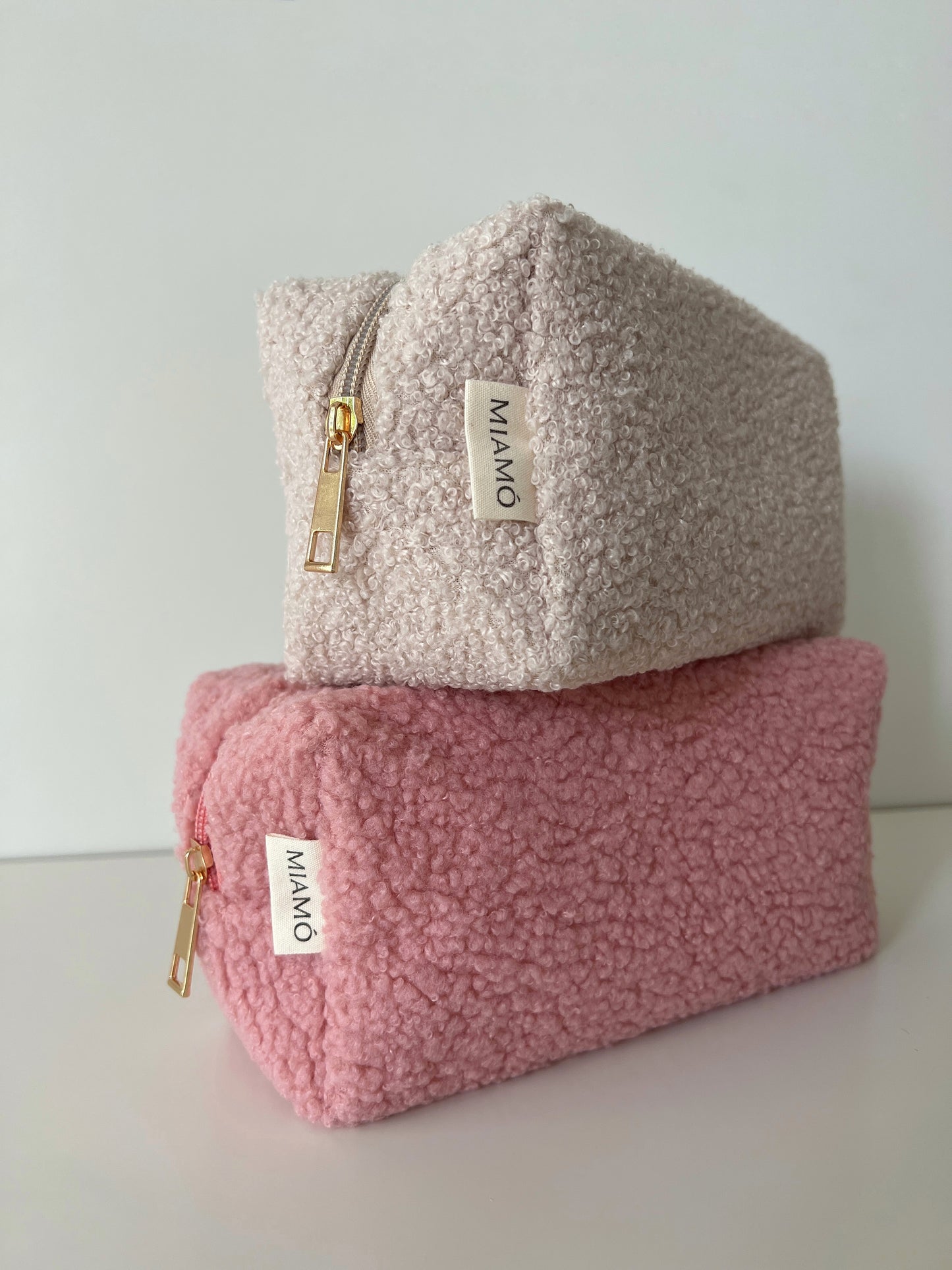 Teddyfell Kosmetiktasche Puderrosa