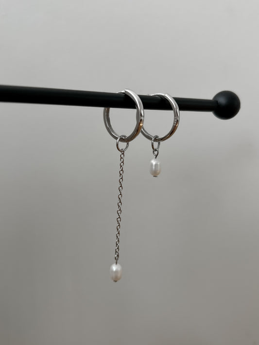 Ohrringe Drops on Hoops