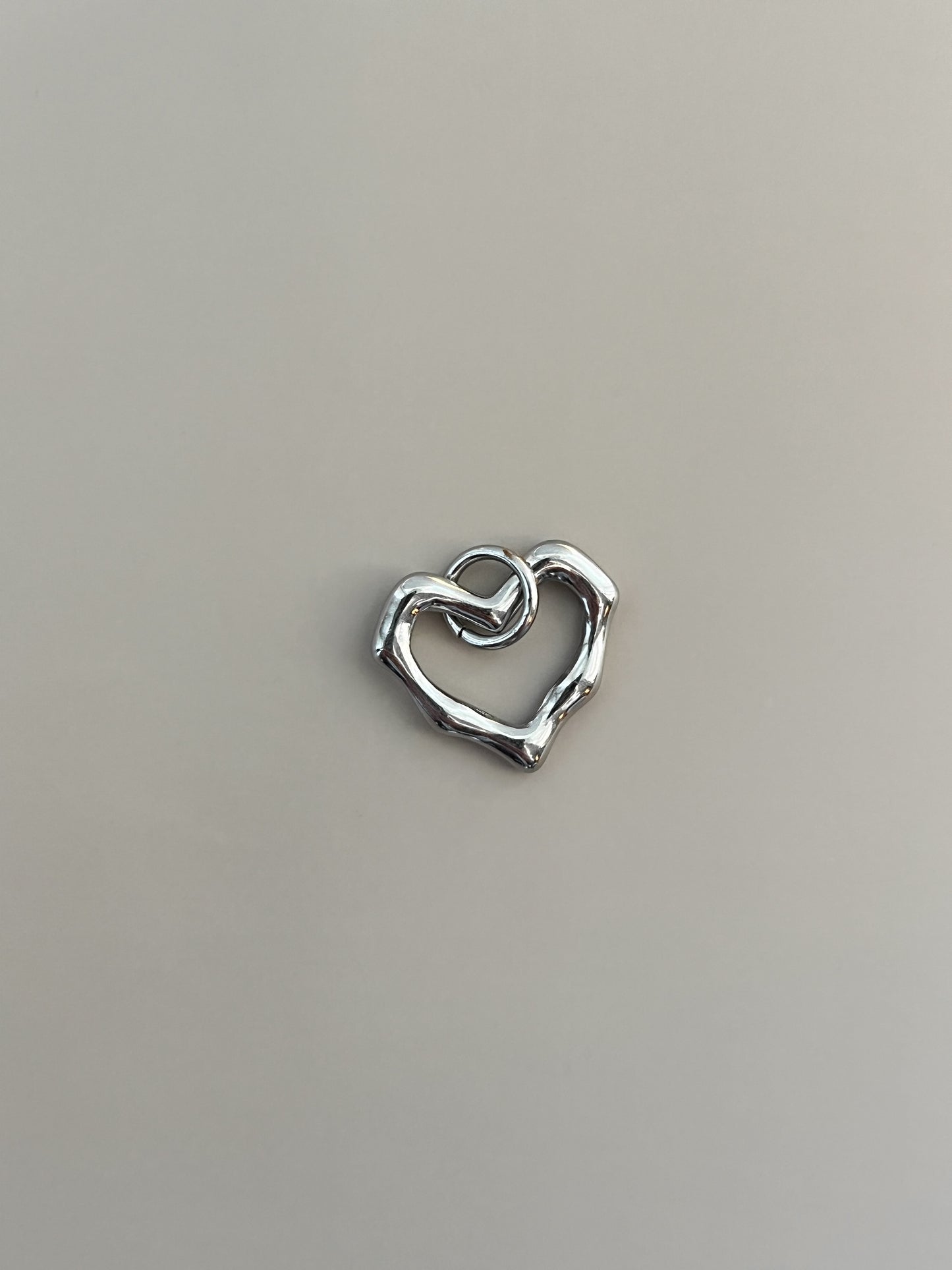 Anhänger Herz, Edelstahl - miamojewelry