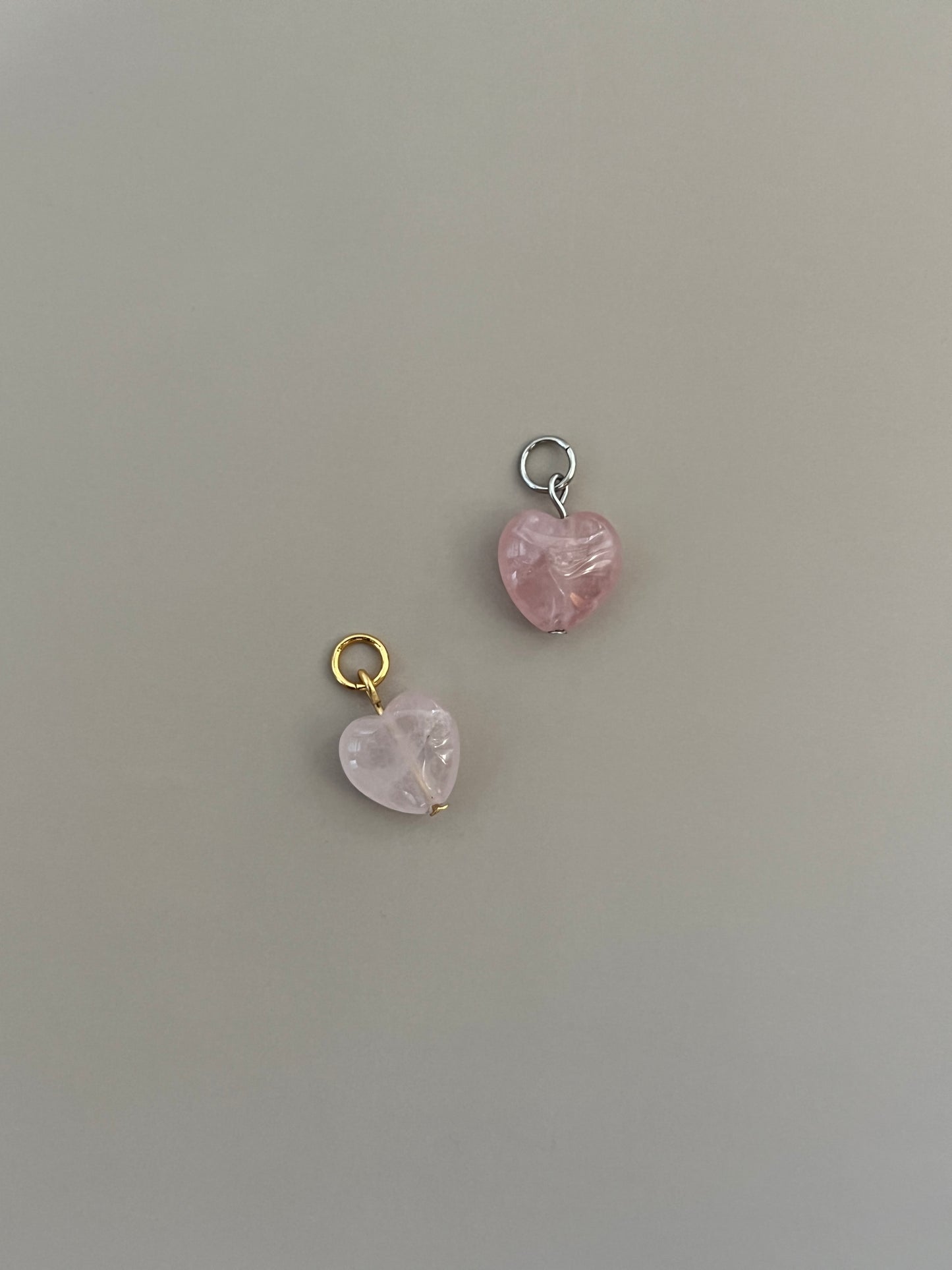 Anhänger Herz, Quarz - miamojewelry