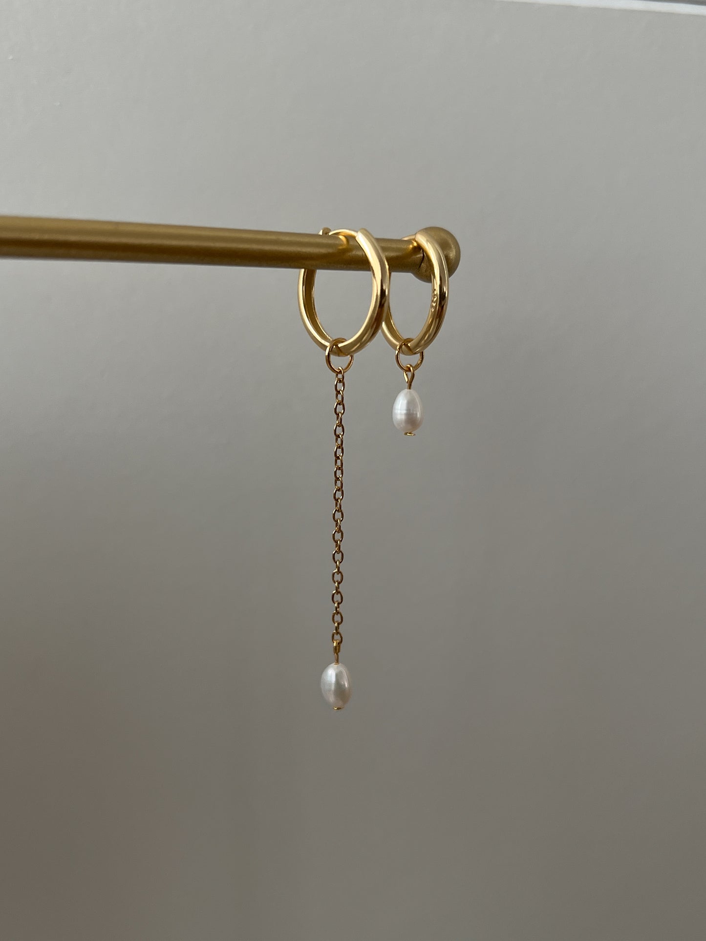 Ohrringe Drops on Hoops