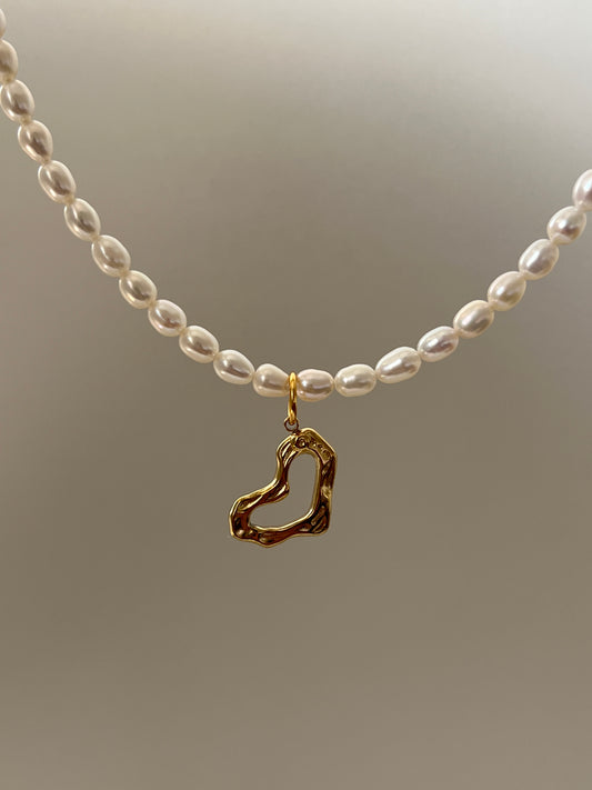 Anhänger Herz, Edelstahl - miamojewelry