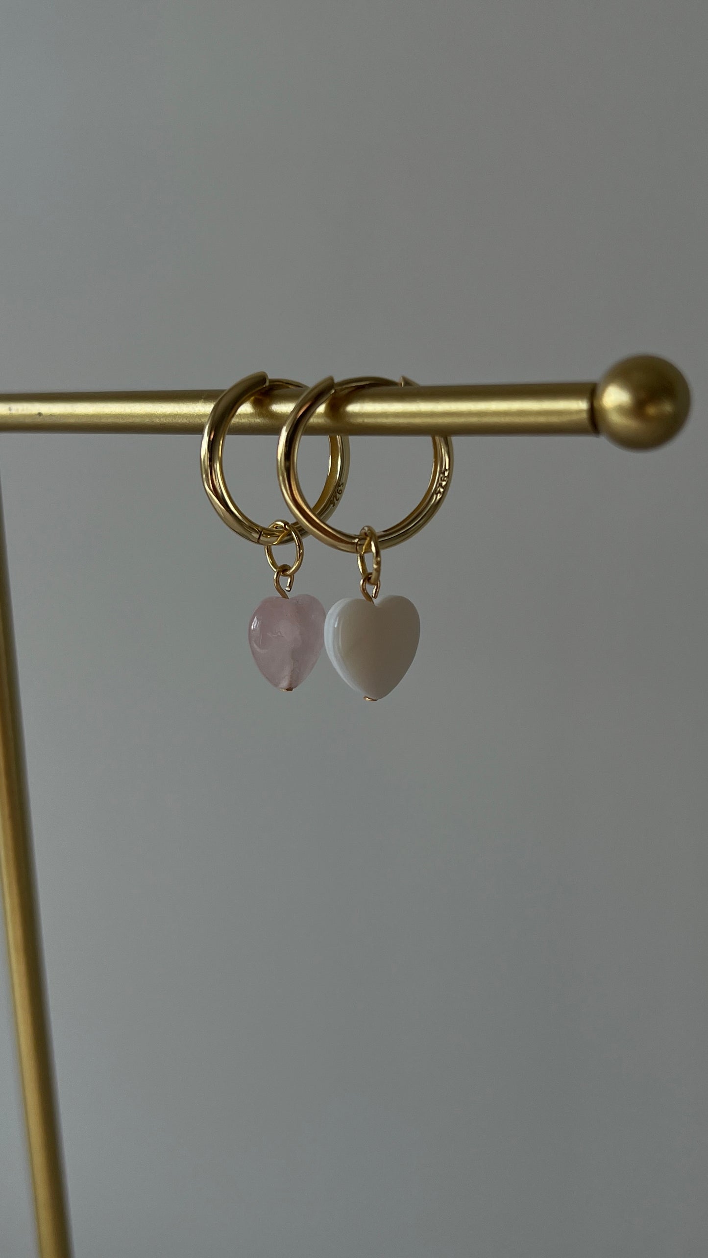 Anhänger Herz, Quarz - miamojewelry