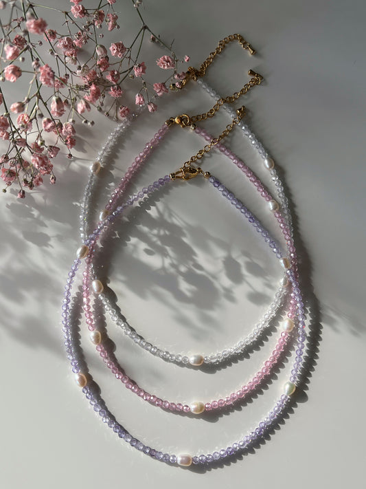 Zirkonkette Starry - miamojewelry