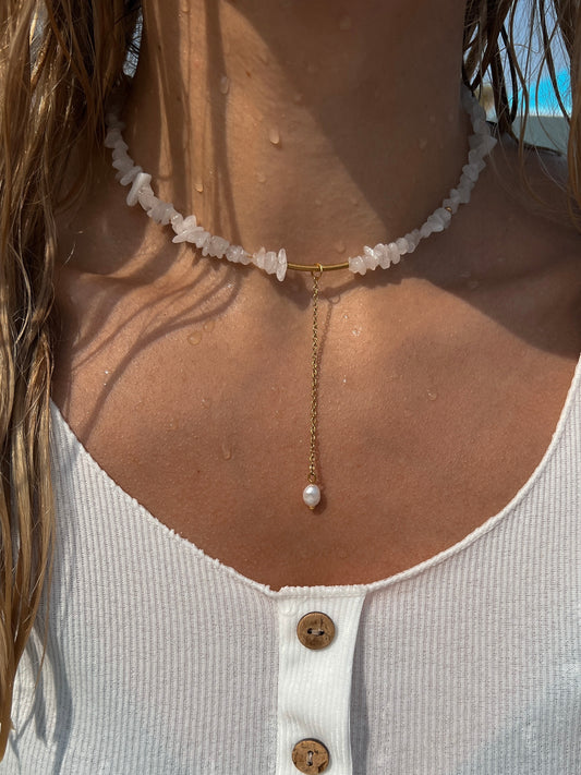Kombikette White Sand - miamojewelry