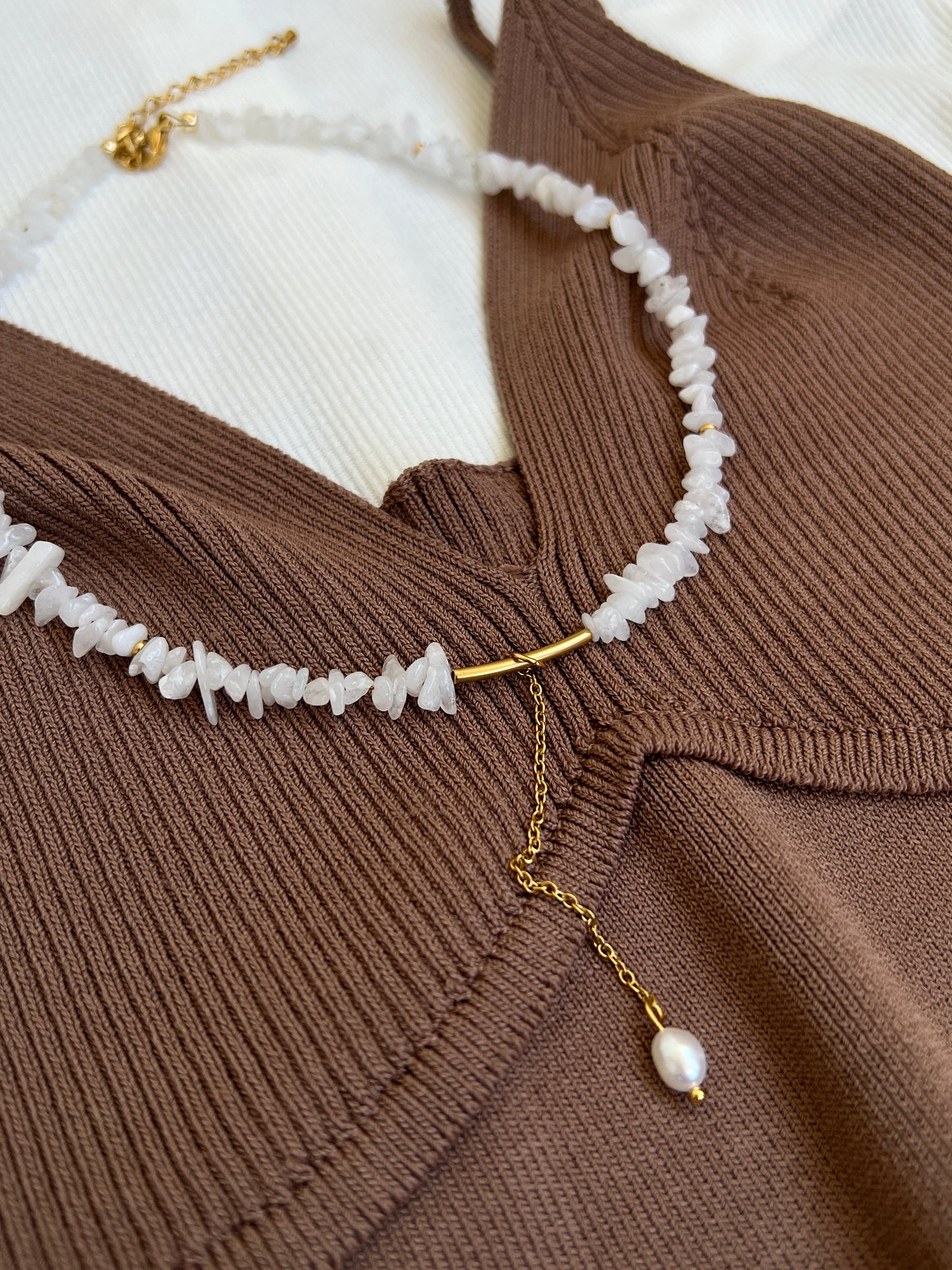 Kombikette White Sand - miamojewelry