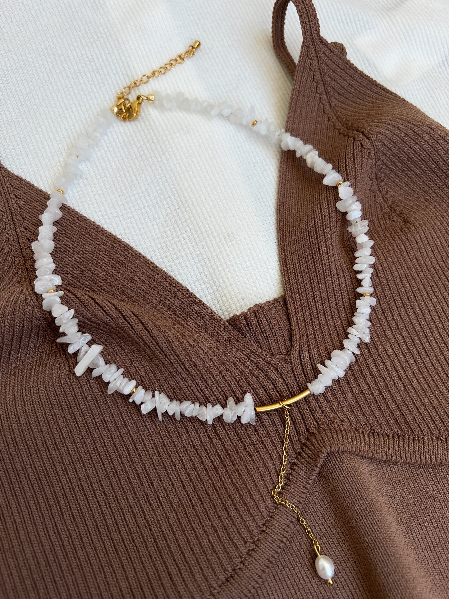 Kombikette White Sand - miamojewelry