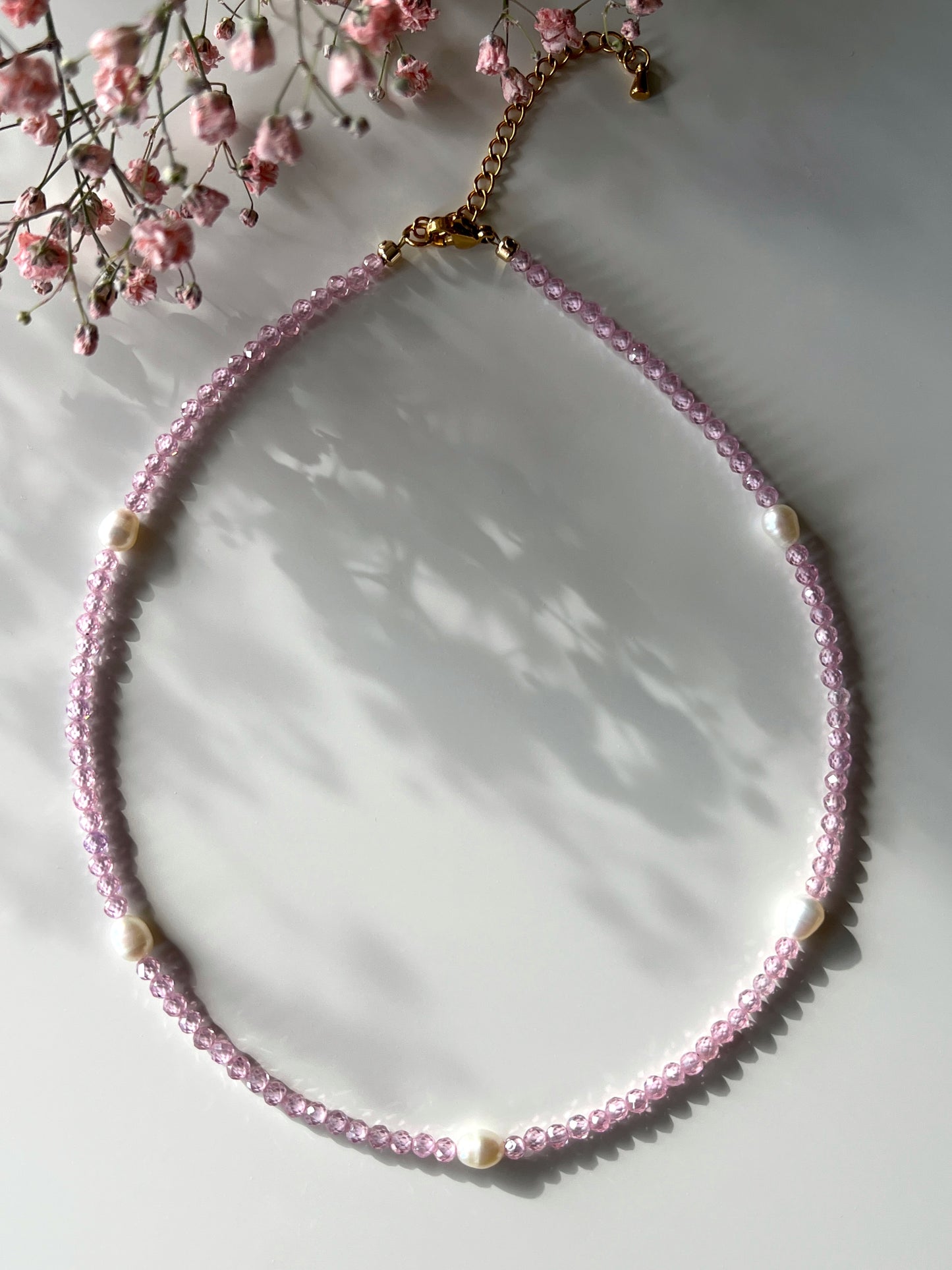 Zirkonkette Starry - miamojewelry