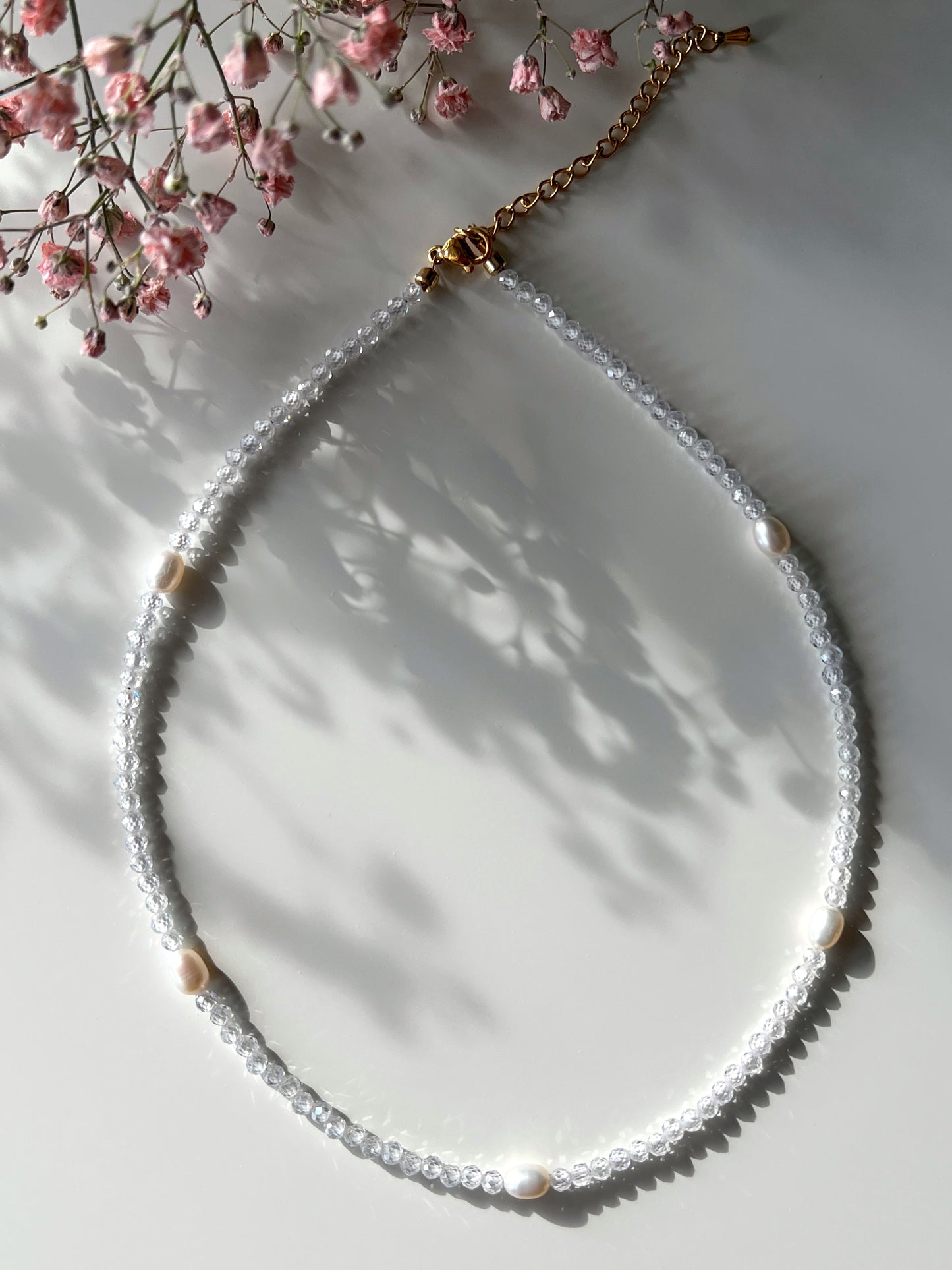 Zirkonkette Starry - miamojewelry