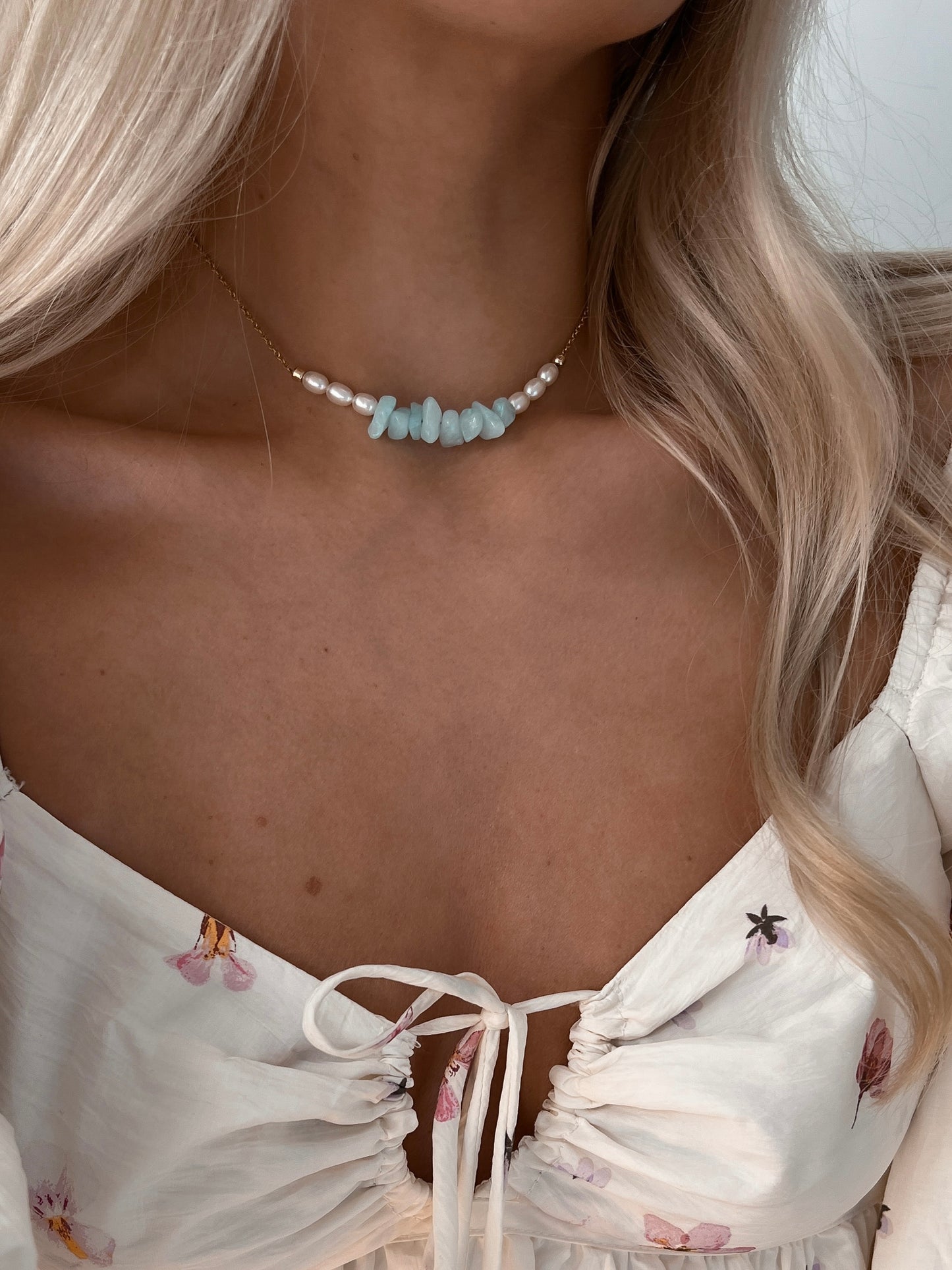 Kombikette Blue Lagoon - miamojewelry