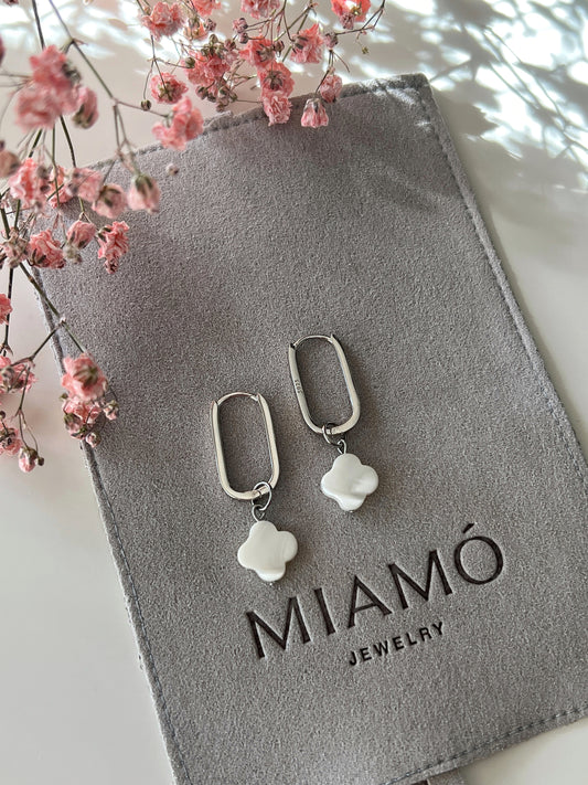 Ohrringe Classy Clover O-shaped - miamojewelry
