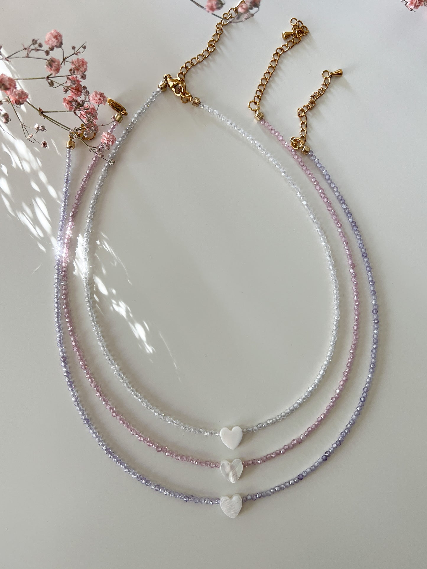 Zirkonkette Starry night /small - miamojewelry