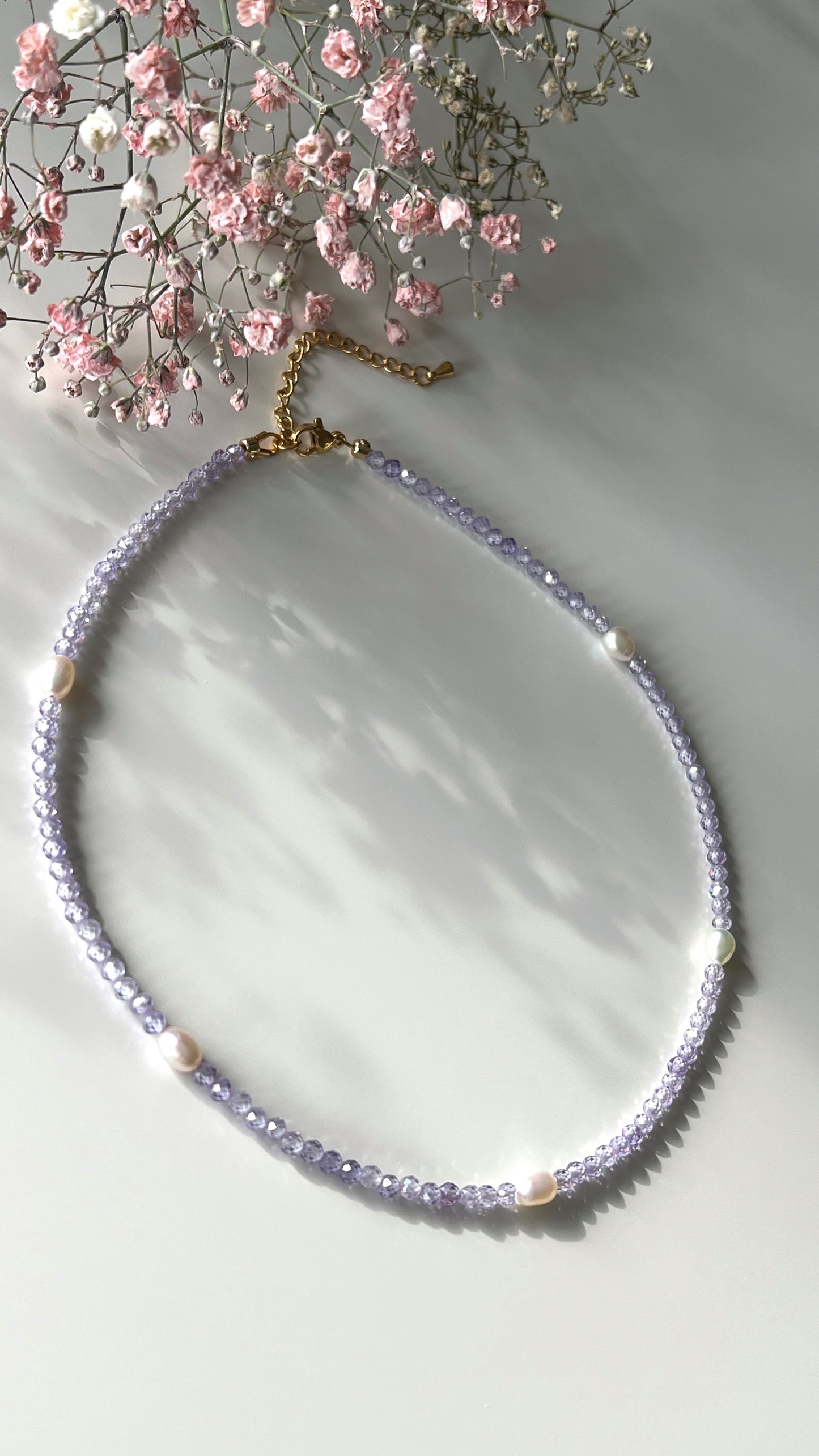 Zirkonkette Starry - miamojewelry