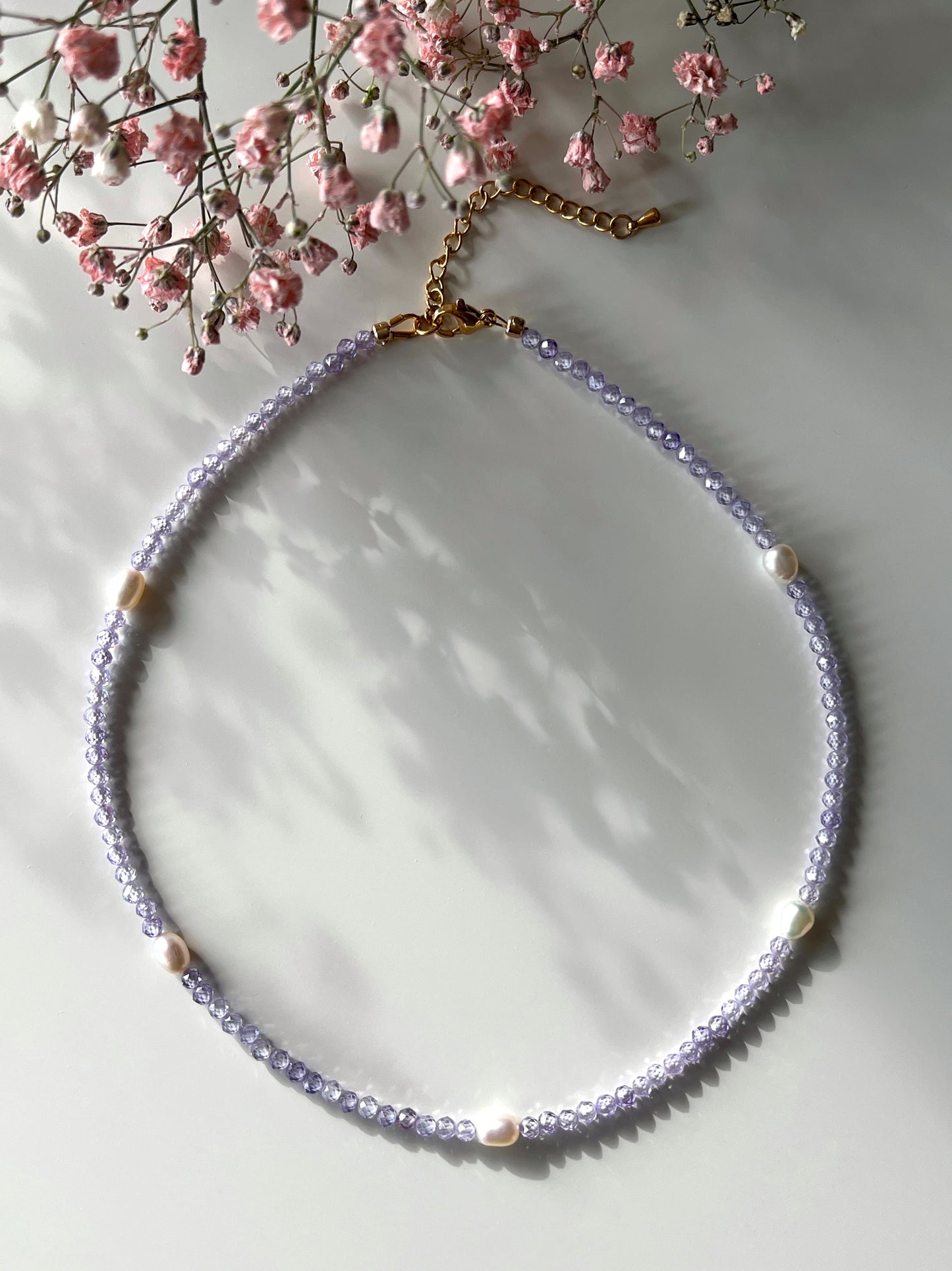 Zirkonkette Starry - miamojewelry