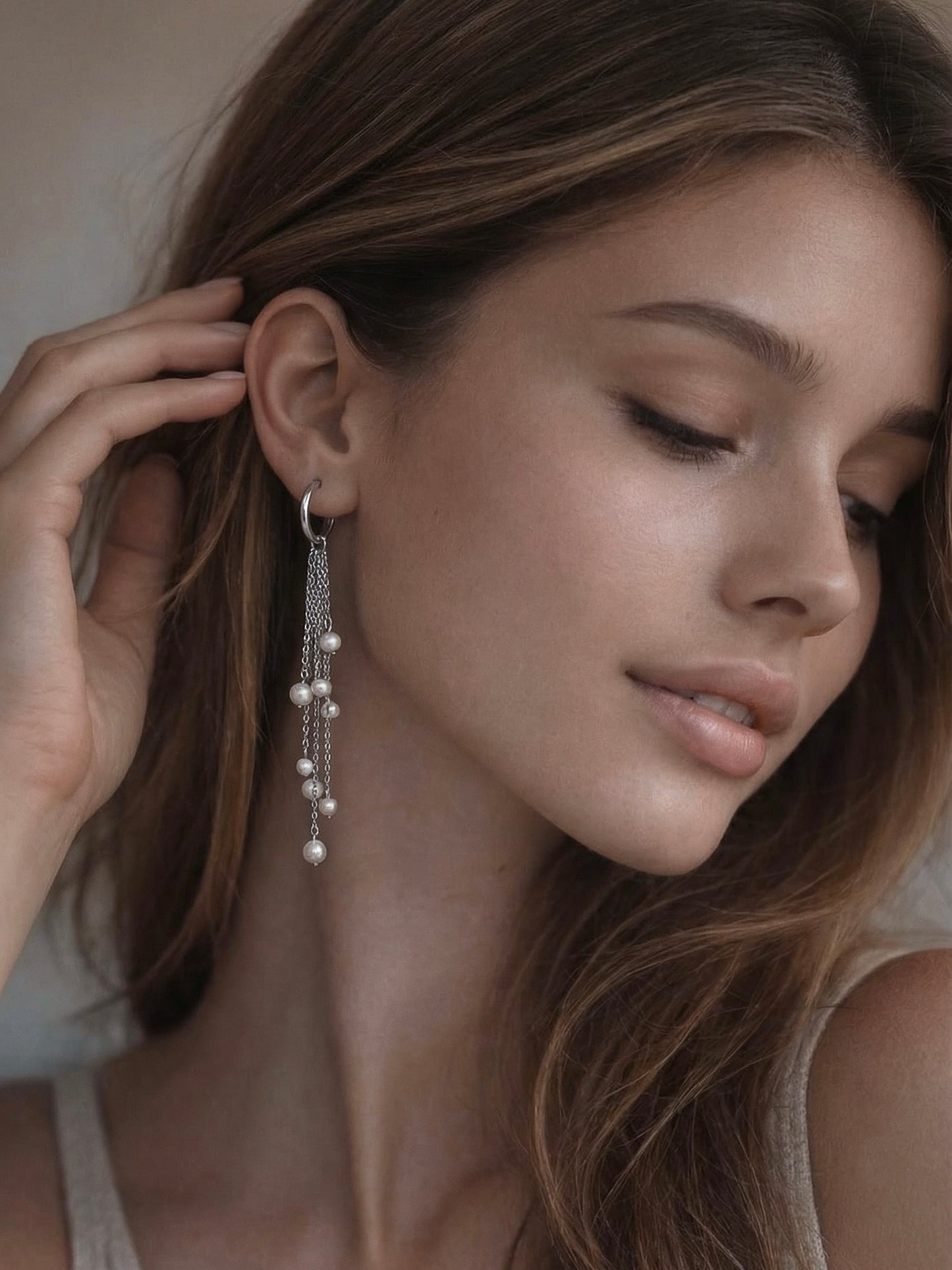 Ohrringe Celestial Pearl Drops