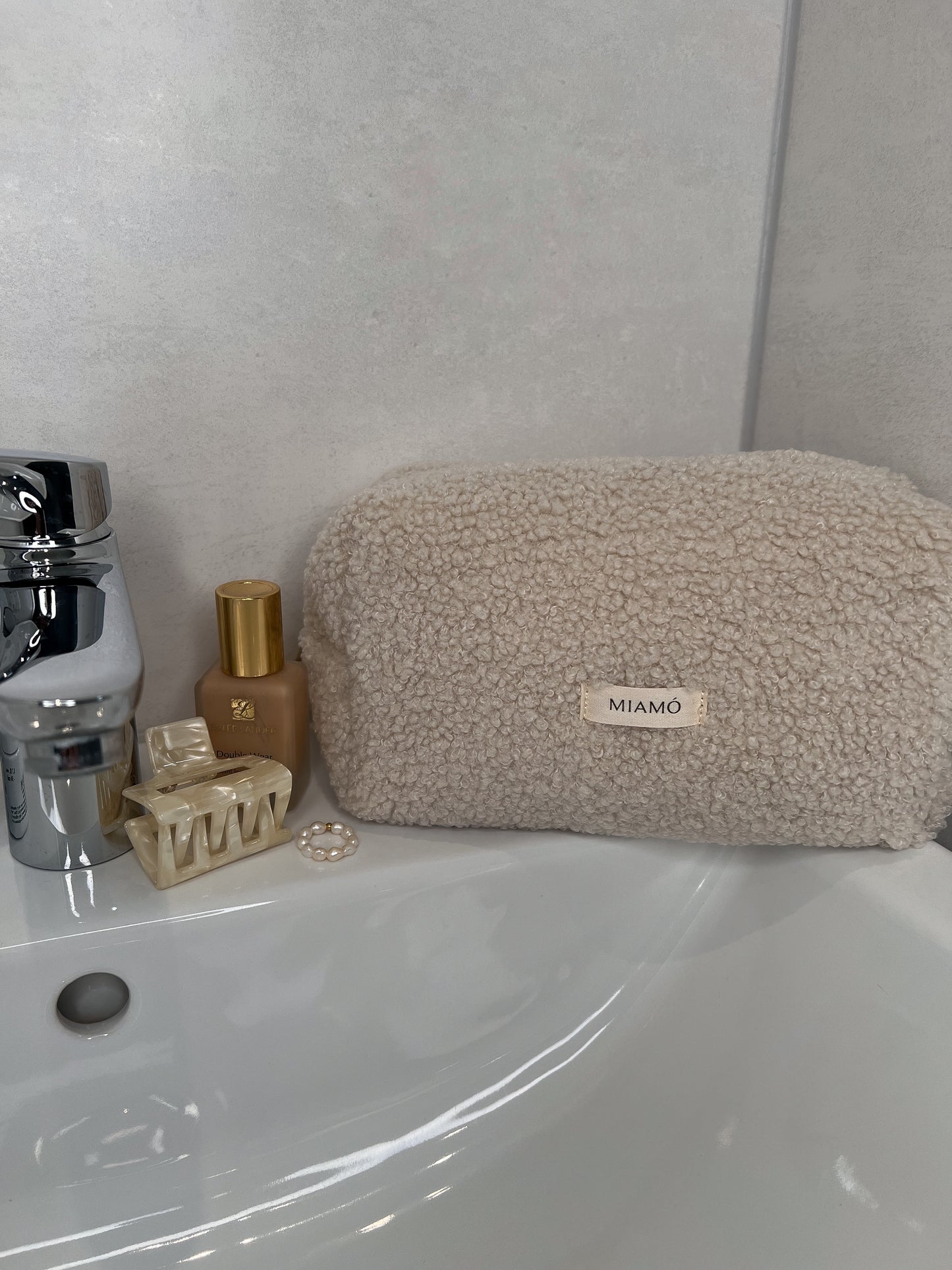 Teddyfell Kosmetiktasche