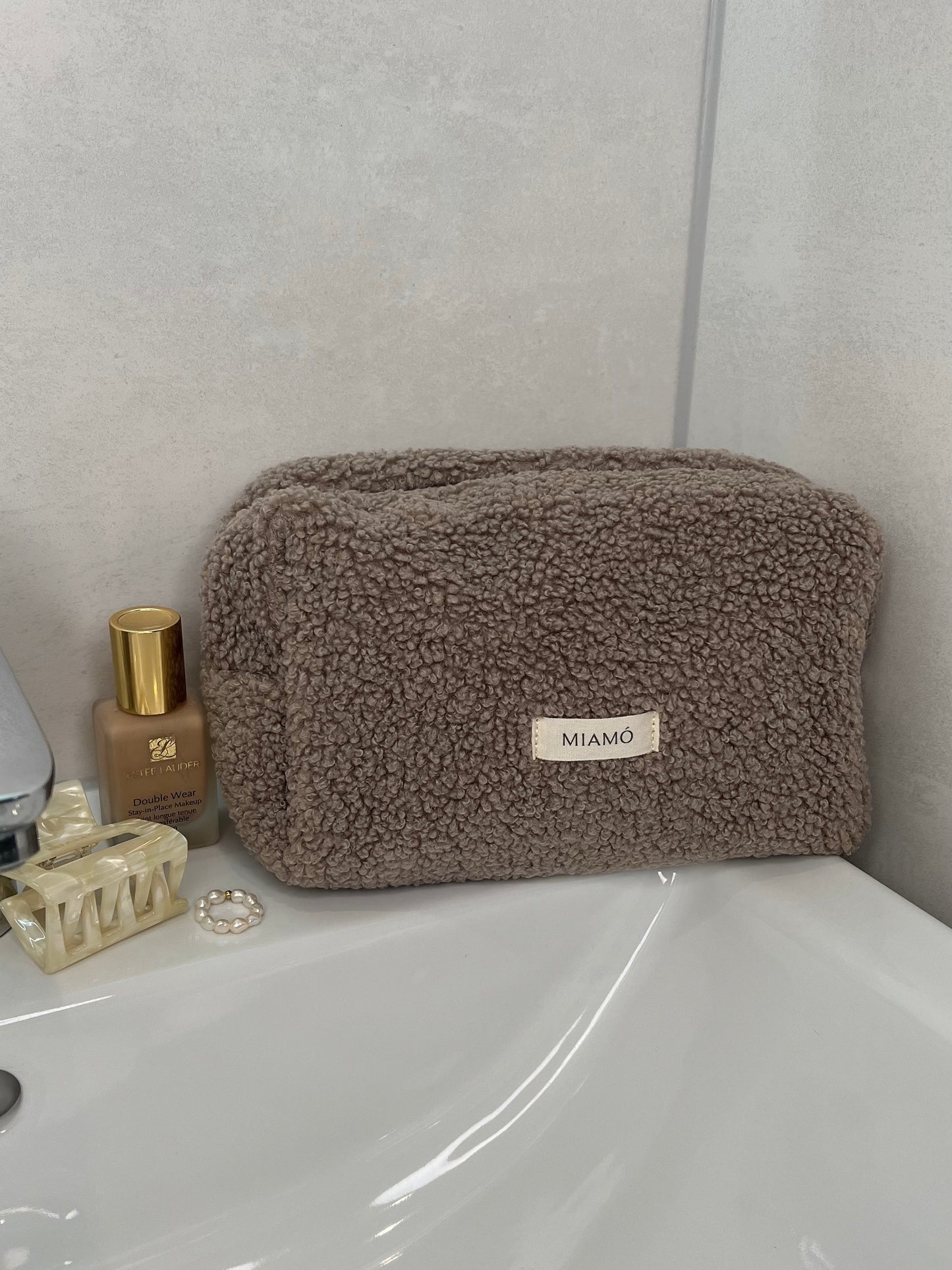 Teddyfell Kosmetiktasche